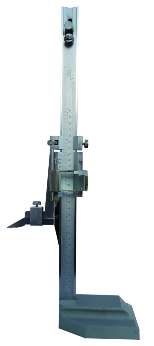 VERNIER HEIGHT GAUGE WITH MAGNIFYING GLASS