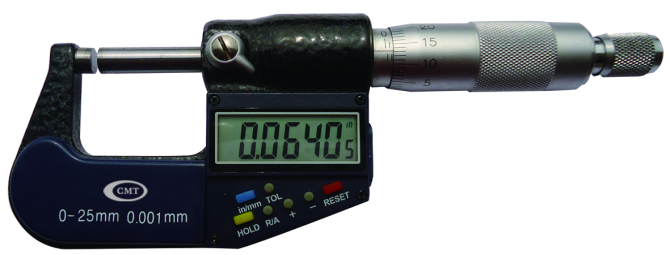 ELECTRONIC DIGITAL OUTSIDE MICROMETER