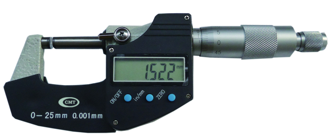 ELECTRONIC DIGITAL OUTSIDE MICROMETER