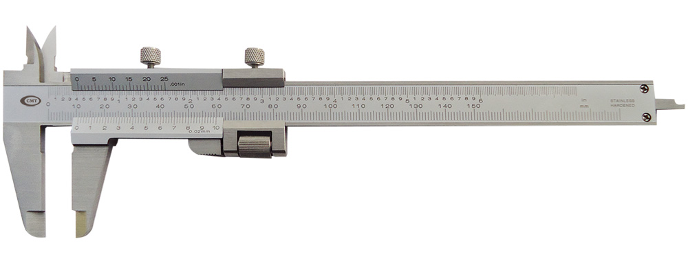 MONO-BLOCK VERNIER CALIPER WITH FINE ADJUSTMENT